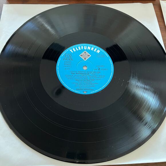 J. S. Bach Das Kantatenwerk Complete Cantatas Vol 17 LP Box Set 1977 Telefunken - Picture 4 of 8